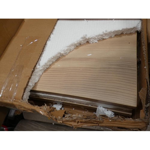 3133 - A walnut Canaz TV stand (up to 50