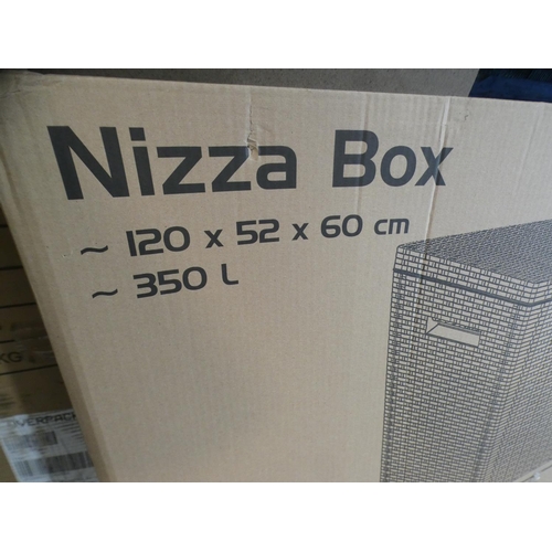 3164 - A 350l Nizza garden box (120cm x 52cm x 60cm) * This lot is subject to VAT