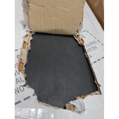 3166 - A Anthracite Shailene extendable dining table * This lot is subject to VAT