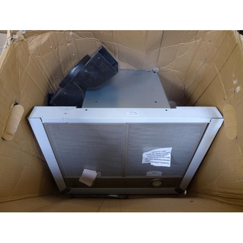 1795 - CDA H995xW600xD490 Chimney Cooker Hood - Stainless Steel - Black Trim, RRP £255 inc. VAT * VAT will ... 