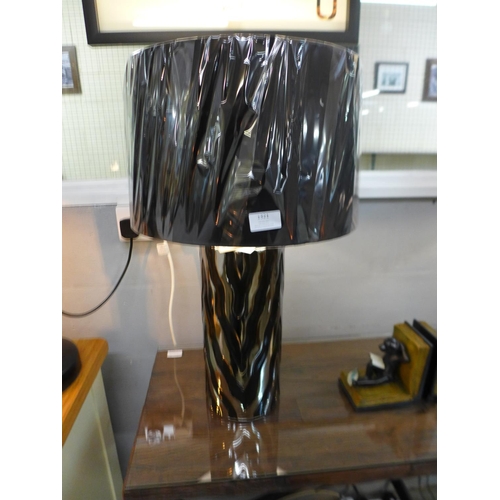 1330 - A Jaspa table lamp with black velvet shade, 62cms (2070552)   #