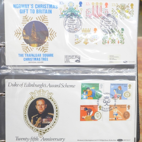 688 - Stamps; GB first day covers, mainly special non bureau postmarks including fifteen Benhams (60)