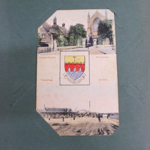 694 - Postcards; a vintage postcard album and collection (69)