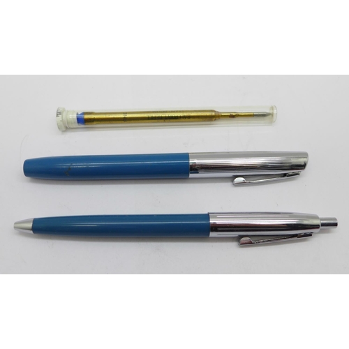 874 - Two Sheaffer pens, fountain pen and ballpoint pen