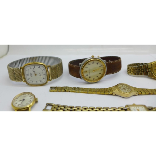 958 - Wristwatches including Seiko, Rotary and Charles Jourdan