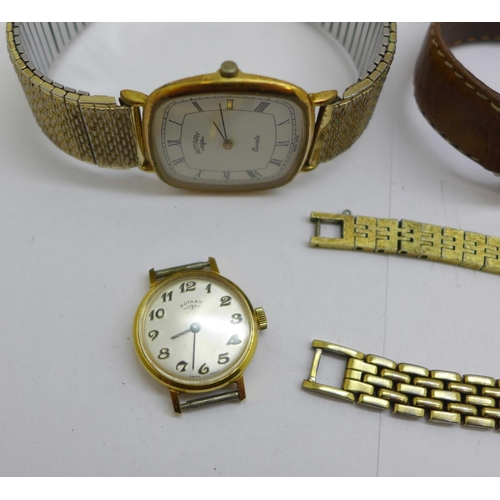 958 - Wristwatches including Seiko, Rotary and Charles Jourdan