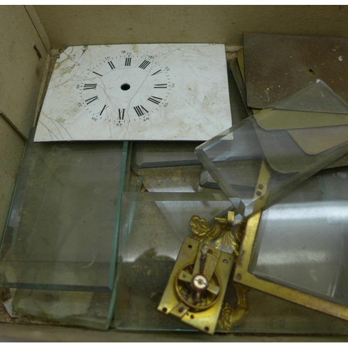 985 - A clock, a/f and carriage clock spares