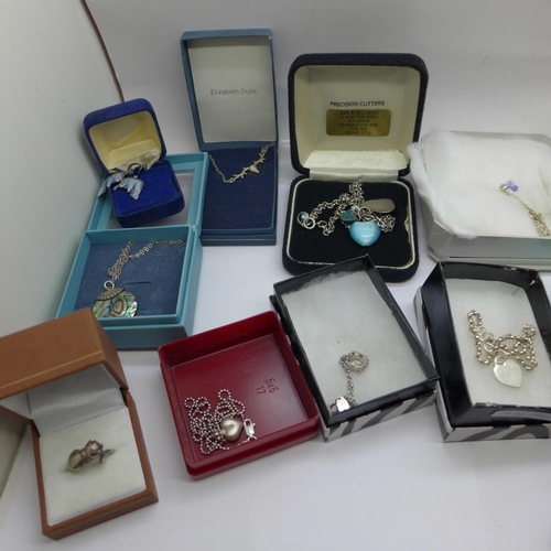 994 - Silver jewellery, boxed