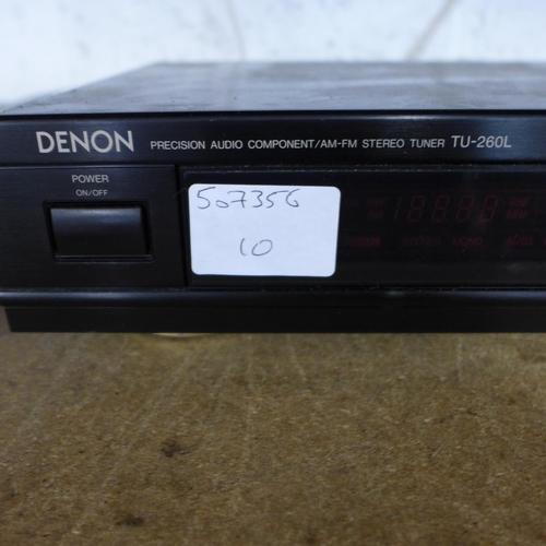 2218 - Denon AM/FM stereo tuner TU-260L