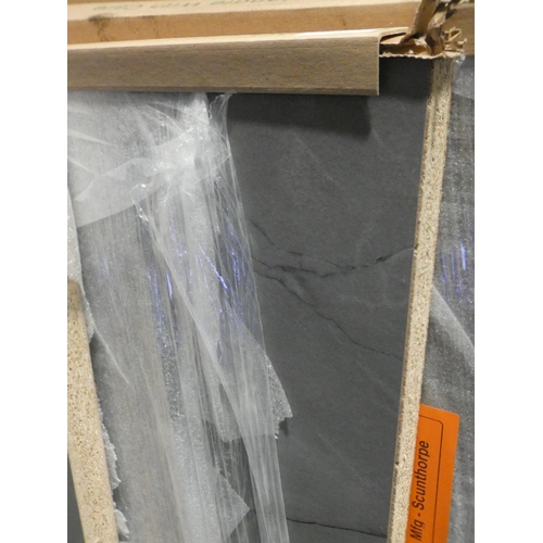 3035 - 3610x602x38 Worktop Storm Slate Matt Marble Effect, RRP £1030 inc. VAT * This lot is subject to VAT