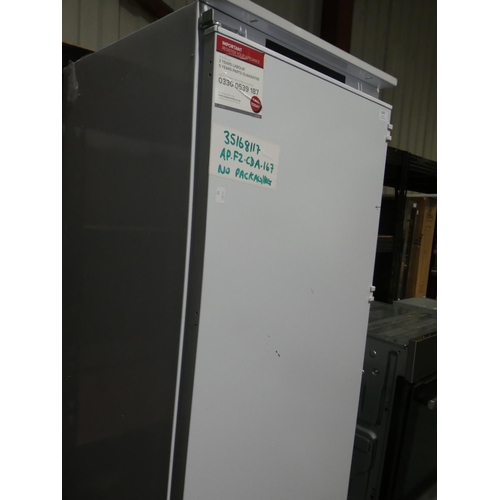 3064 - CDA  Integrated Frost Free Tower Freezer  H1772xW540xD540, RRP £450 inc. VAT - model no:-FW882 * Thi... 