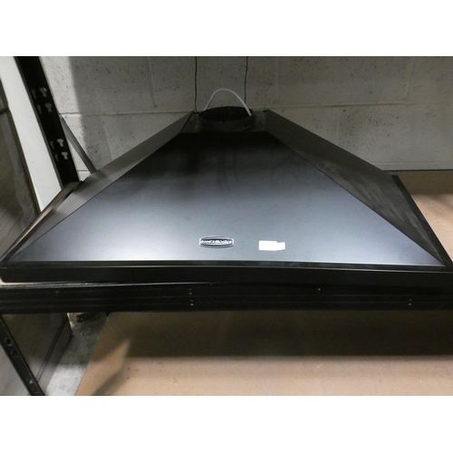 3077 - Rangemaster Chimney Cooker Hood 1000mm, RRP £360 inc. VAT - model no:-LEIHDC100BC/ * This lot is sub... 