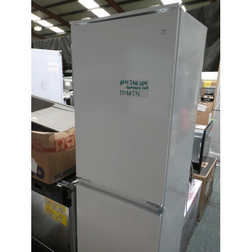 3085 - Zanussi  50/50 Frost Free Integrated Fridge Freezer H1772xW540xD549, RRP £532.5 inc. VAT - model no:... 