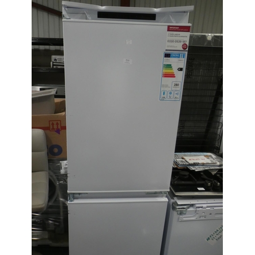 3112 - CDA 50/50 Integrated Fridge Freezer (Frost Free) H1772xW540xD540 , RRP £529 inc. VAT - model no:-FW9... 