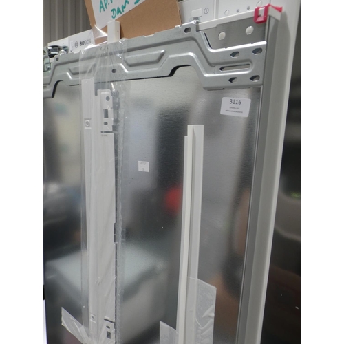 3116 - Bosch  Tower Freezer Frost Free  H1772xW558xD545, RRP £887.5 inc. VAT - model no:-GIN81AEF0G * This ... 