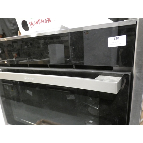 3130 - Neff  Built in Microwave H455xW596xD563, RRP £768 inc. VAT - model no:-C17UR02N0B * This lot is subj... 