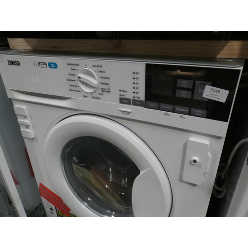 3148 - Zanussi 7kg washer/dryer * This lot is subject to VAT