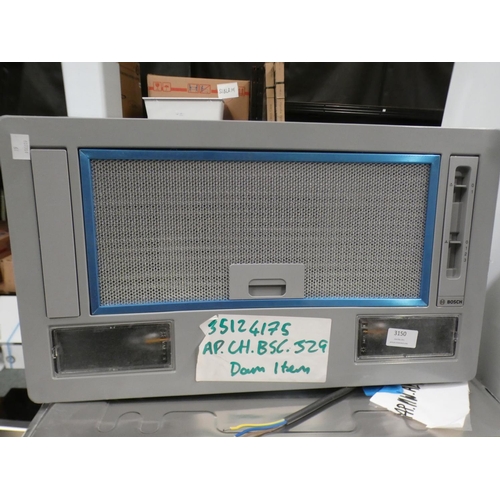 3150 - Bosch  Canopy Hood - Anthracite - DLN53AA70B H208xW534xD300, RRP £130 inc. VAT - model no:-DLN53AA70... 