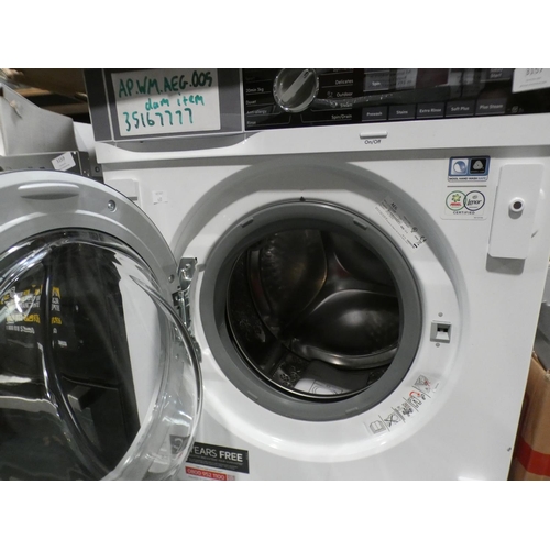 3157 - AEG Integrated Washing Machine (8kg)  H819xW596xD540 , RRP £499 inc. VAT - model no:-L7FC8432BI * Th... 