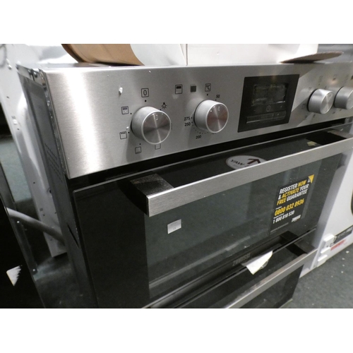 3159 - Zanussi  Built Under Multifunction Double Oven H715xW560xD548, RRP £536 inc. VAT - model no:-ZOF3566... 