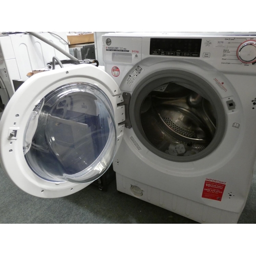 3276 - Hoover  Integrated Washing Machine (8kg)  H820xW600xD525, RRP £340.83 inc. VAT - model no:-HBWS 48D1... 