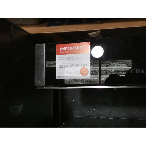 3282 - CDA  Warming Drawer - Black H141xW595xD580, RRP £305 inc. VAT - model no:-VW152SS * This lot is subj... 