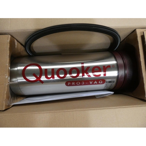 3286 - Quooker Flex 3N1 Boiling Water Tap Black and Quooker Flex 3N1 Boiling Water Tap Stainless Steel, RRP... 