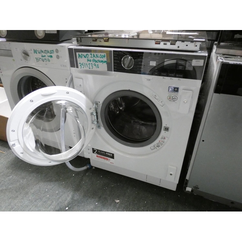 3291 - Zanussi  Integrated Washer Dryer (8kg) H819xW596xD540, RRP £719 inc. VAT - model no:-Z816WT85BI * Th... 