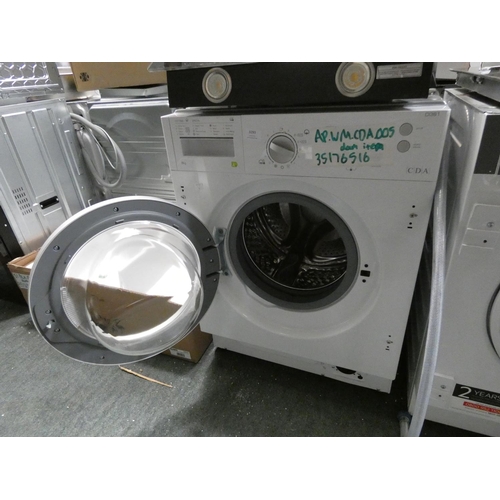 3293 - CDA  Fully Integrated Washer (8kg) H825xW595xD540, RRP £399 inc. VAT - model no:-CI381 * This lot is... 