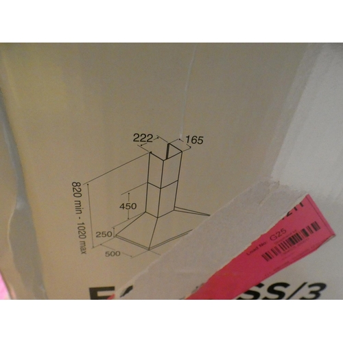 3302 - CDA 60cm extractor hood * This lot is subject to VAT