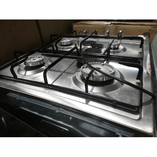 3307 - CDA  Gas Hob 4 Burner - Stainless Steel H43xW580xD500, RRP £139 inc. VAT - model no:-HG6150SS * This... 