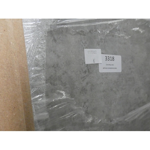 3318 - Two 1780x602x22 Worktops - Washed Concrete Effect Matt, RRP £383.33 inc. VAT each * This lot is subj... 