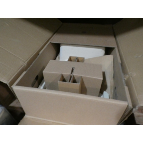 3353 - 500x1000 Monroe 1.0 Bowl RVS Ceramic, RRP £104 inc. VAT - model no:-BL467808 * This lot is subject t... 