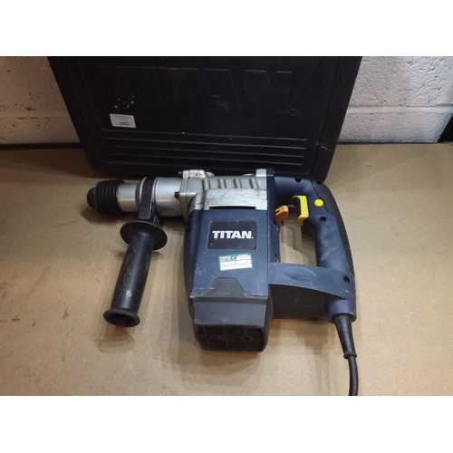 Titan rotary deals hammer drill