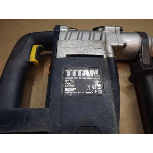 Titan sds deals plus rotary hammer