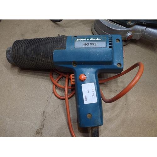 2009 - Black & Decker heat gun & Metabo hand sander (both 240v)