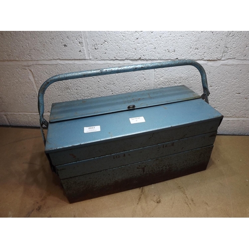 2022 - Steel toolbox with socket set