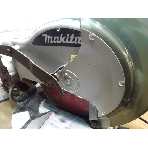 2037 - Makita MLS100 1500w 240v tilting mitre compound saw