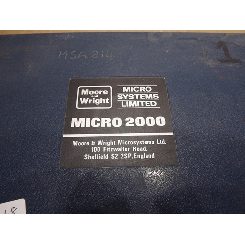 2108 - Moore & Wright Micro 2000 micrometer - boxed