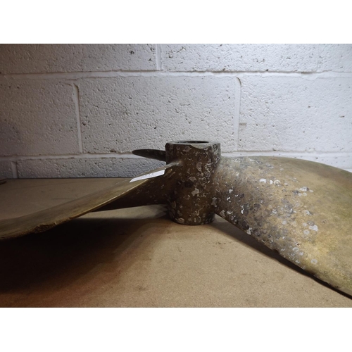 2111 - Brass boat propeller, possible scrap