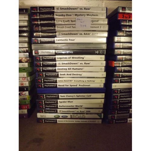 2119 - 40 Playstation 2 games, 5 Playstation 3, 1 x Playstation 1, 2 Playstation Portable & 14 Nintendo DS ... 