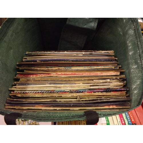 2176 - Approx. 50 LPs inc. Beatles, Stevie Wonder, Rod Stewart, etc.