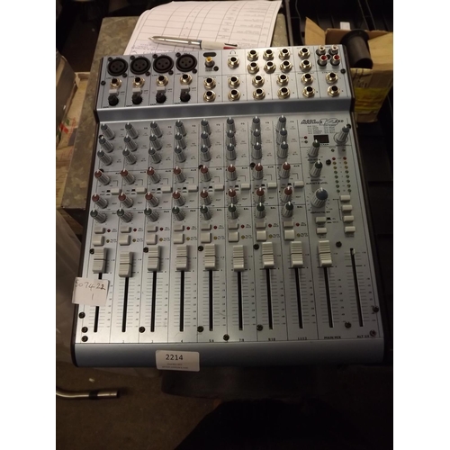 2214 - Alesis Multi Mix 12 FXD - untested - no power cable