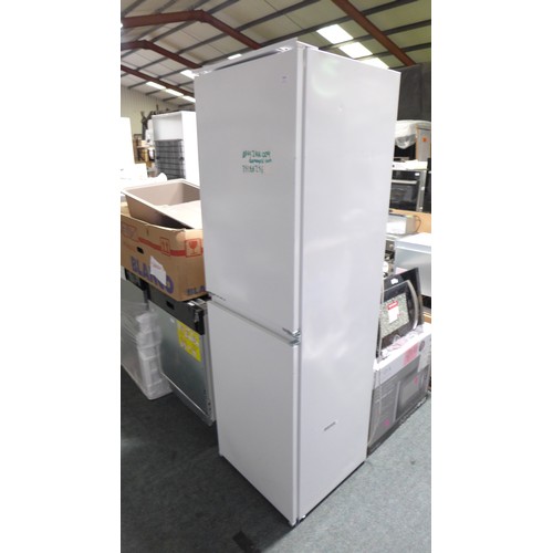 3085 - Zanussi  50/50 Frost Free Integrated Fridge Freezer H1772xW540xD549, RRP £532.5 inc. VAT - model no:... 