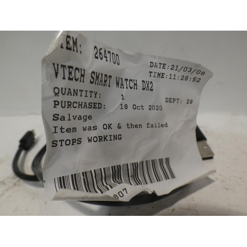 3021 - VTech Smart Watch (DX2) (222-336) * This lot is subject to VAT