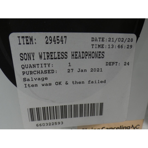 3027 - Sony Wireless Headphones (WH1000XM3), RRP £219.99 + VAT (222-175) * This lot is subject to VAT