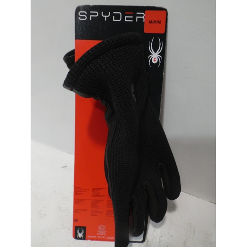 3033 - Head Running Gloves and Spyder Leather Gloves (222-101, 113) * This lot is subject to VAT