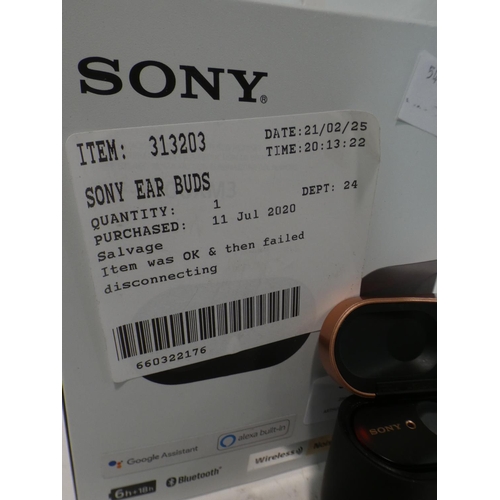 3046 - Sony Ear Buds (WF1000XM3), RRP £129.99 + VAT           (222-53) * This lot is subject to VAT