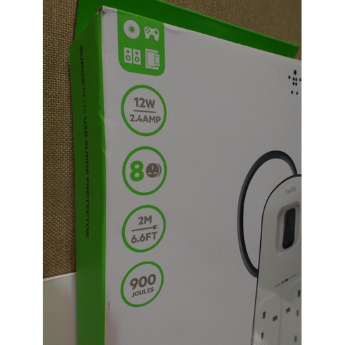 3054 - Belkin 8-Way Surge Protector  (222-380) * This lot is subject to VAT