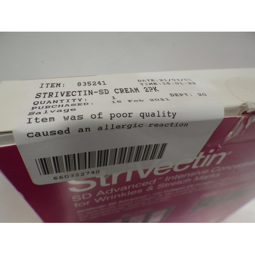 3062 - Strivectin-SD Cream (2 x 60ml) (222-155) * This lot is subject to VAT